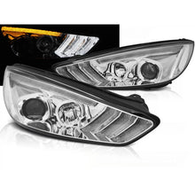 Carica l'immagine nel visualizzatore di Gallery, FORD FOCUS MK3 15-18 cromato DRL LED SEQ INDICAOR