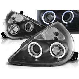 FORD KA 11.96-08 Angel Eyes nero