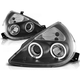 FORD KA 11.96-08 Angel Eyes nero