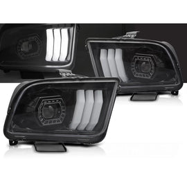 FORD MUSTANG 04-09 a guida di luce nero