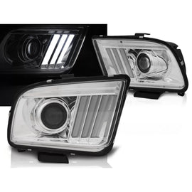 FORD MUSTANG 04-09 a guida di luce cromato