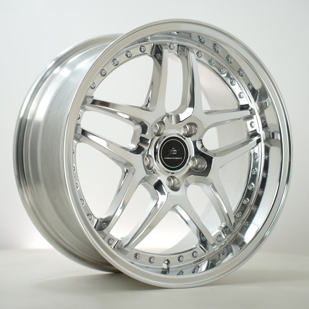 Cerchio in lega Forum Vice 18x8.5, finitura Chrome