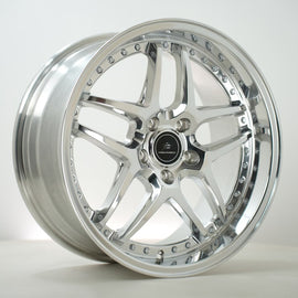 Cerchio in lega Forum Vice 18x8.5, finitura Chrome