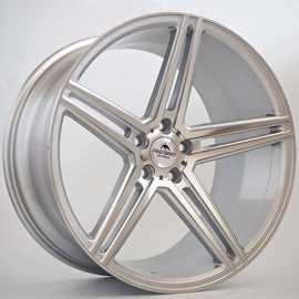Cerchio in Lega Forzza Bosan 19x9.5 5x112 ET35 CB66.45 Silver Face Machined