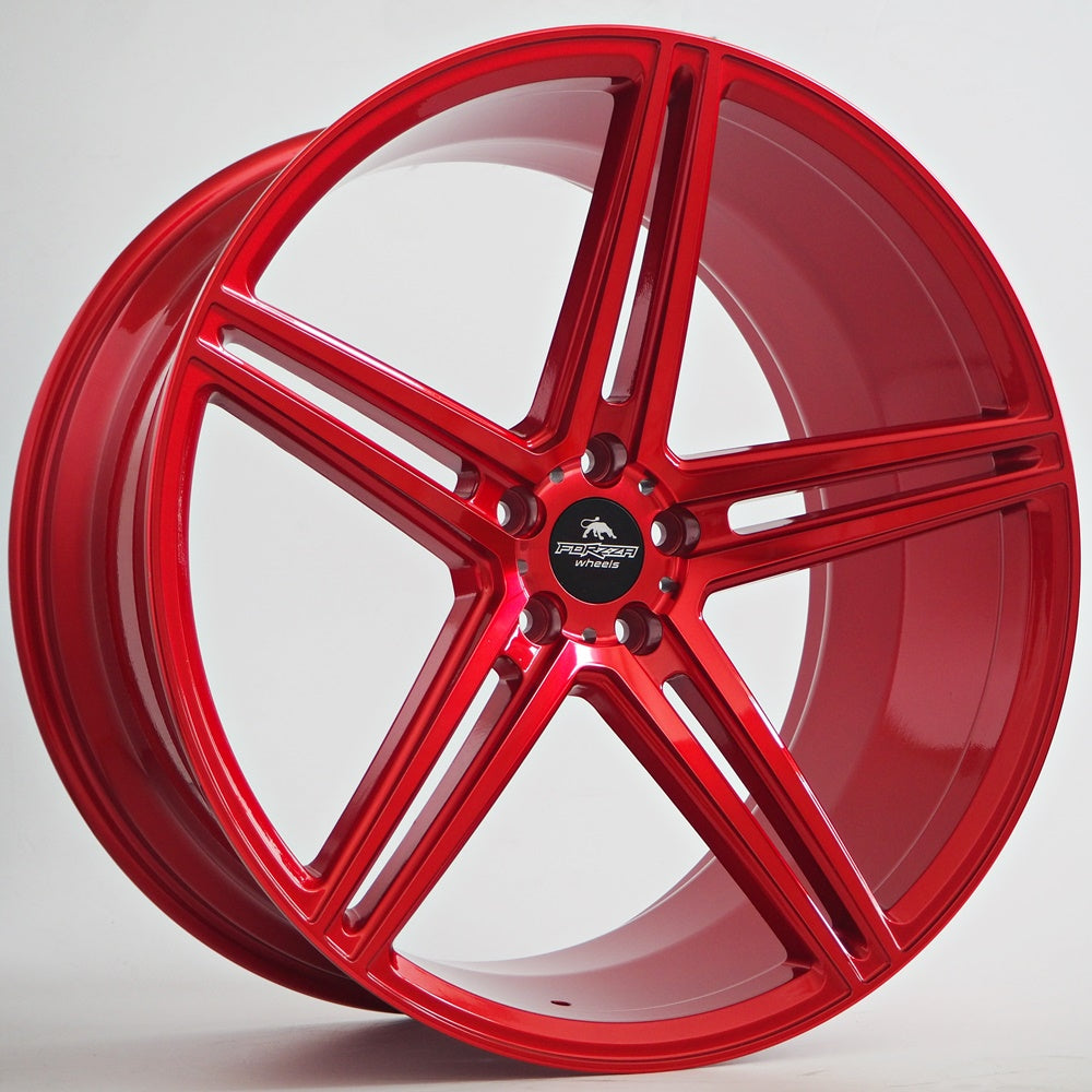 Cerchio in Lega Forzza Bosan 22x10.5 5x112 ET38 66,45 Candy Red