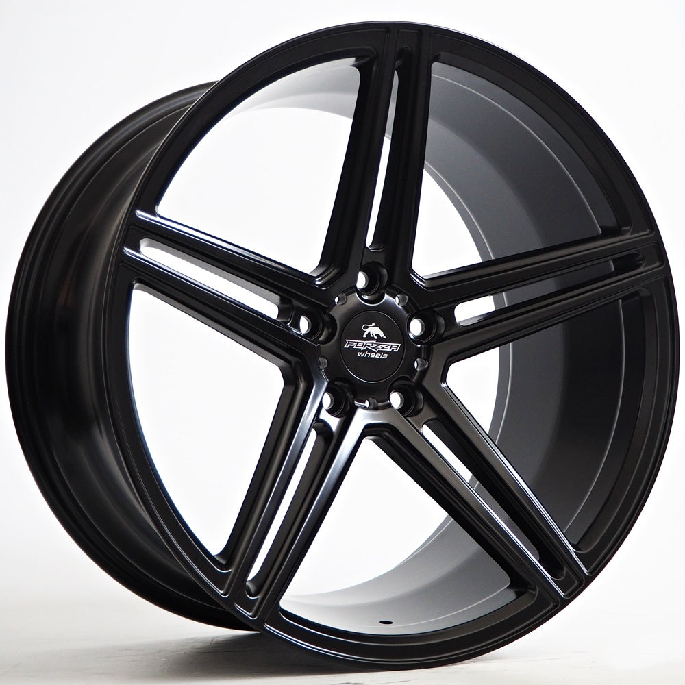 Cerchio in Lega Forzza Bosan 20x10.5 5x112 ET37 66,45 Satin Black