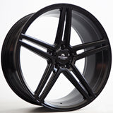 Cerchio in Lega Forzza Bosan 20x9 5x120 ET30 72,56 Satin Black