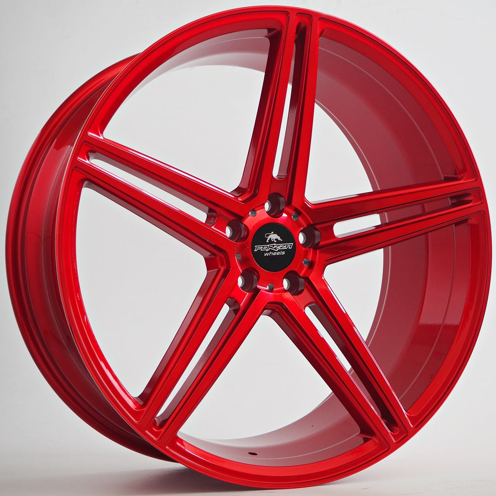 Cerchio in Lega Forzza Bosan 22x9 5x112 ET35 66,45 Candy Red