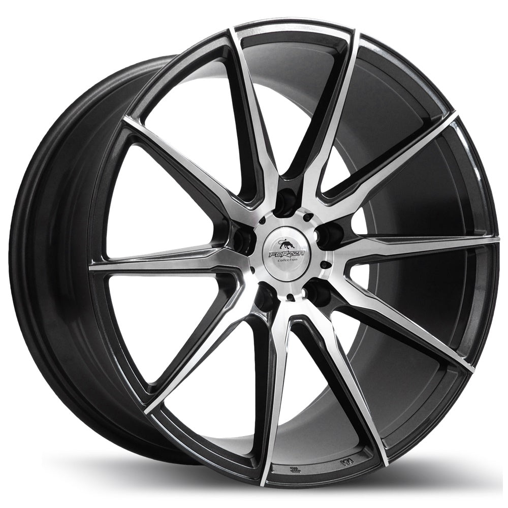 Cerchio in Lega Forzza City 19x9.5 5x120 ET38 72,56 GFM