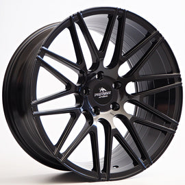 Cerchio in Lega Forzza Galaxy 19x9.5 5x120 ET38 72,56 Black Magic