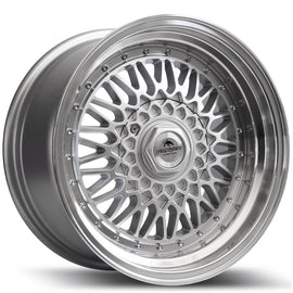 Cerchio in Lega Forzza Malm 15x8 4x100/4x108 ET20 CB74.1 Silver/Lip Machined
