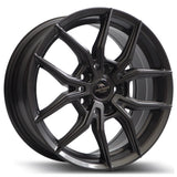 Cerchio in Lega Forzza Orbit 16x7 5x114,3 ET40 73,1 Gun Metal