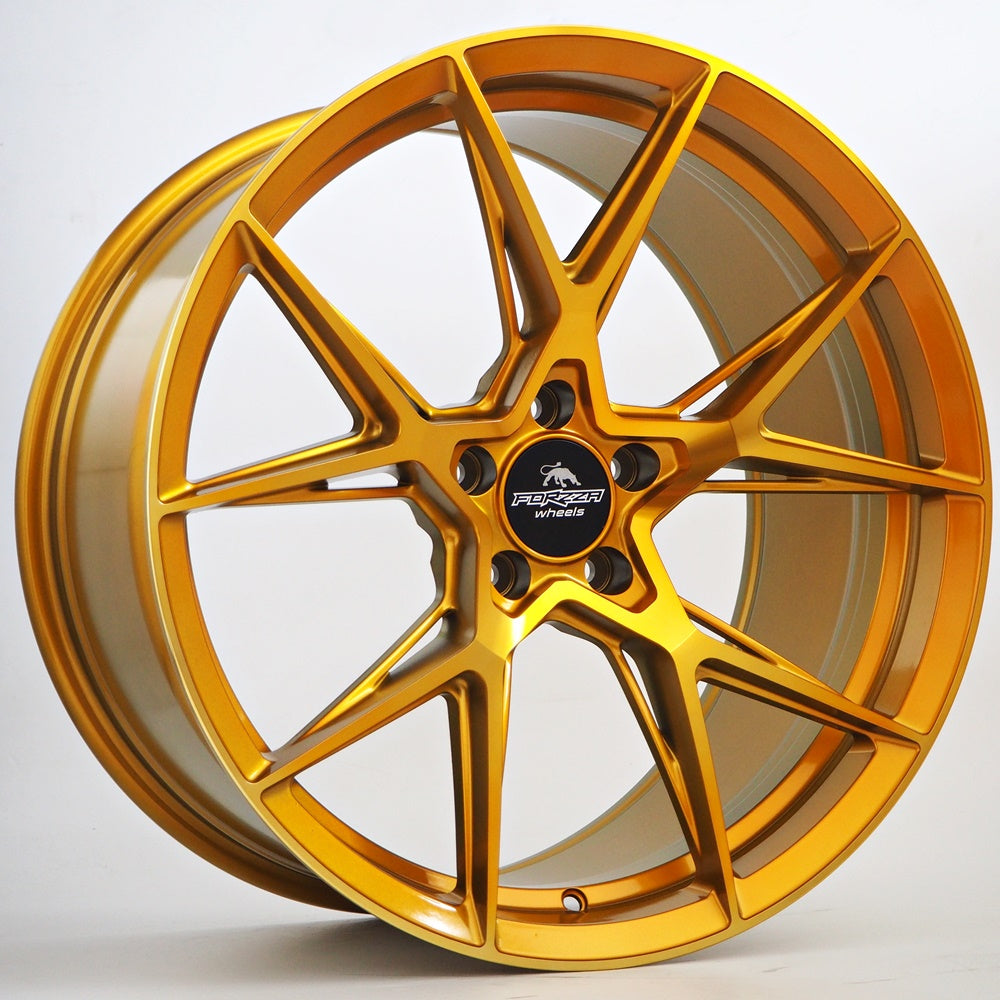 Cerchio in Lega Forzza Oregon 20x10 5x120 ET37 CB72,56 Golden Amber
