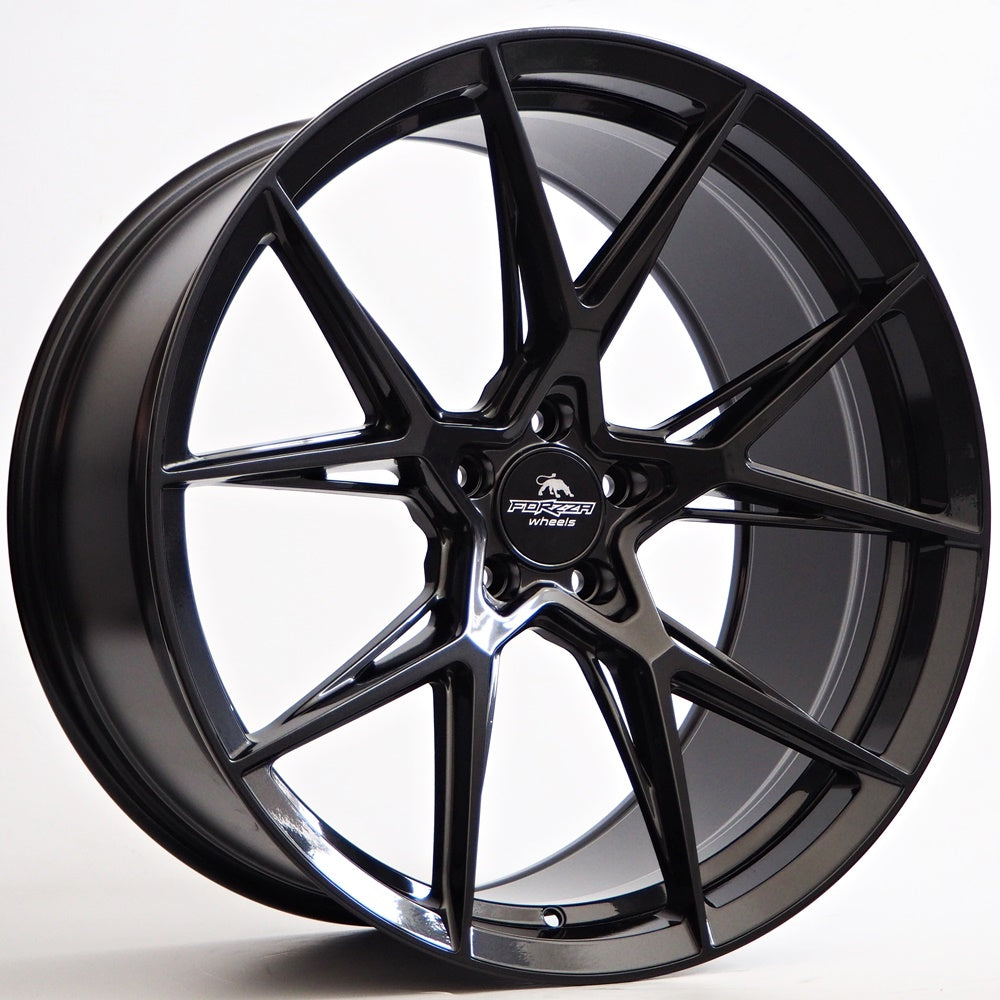 Cerchio in Lega Forzza Oregon 21x10.5 5x112 ET38 66,45 Black Magic FLOW FORMING