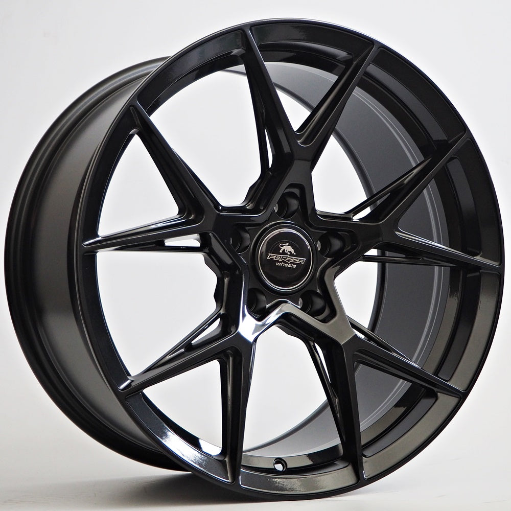 Cerchio in Lega Forzza Oregon 19x8.5 5x108 ET45 CB73,1 Black Magic