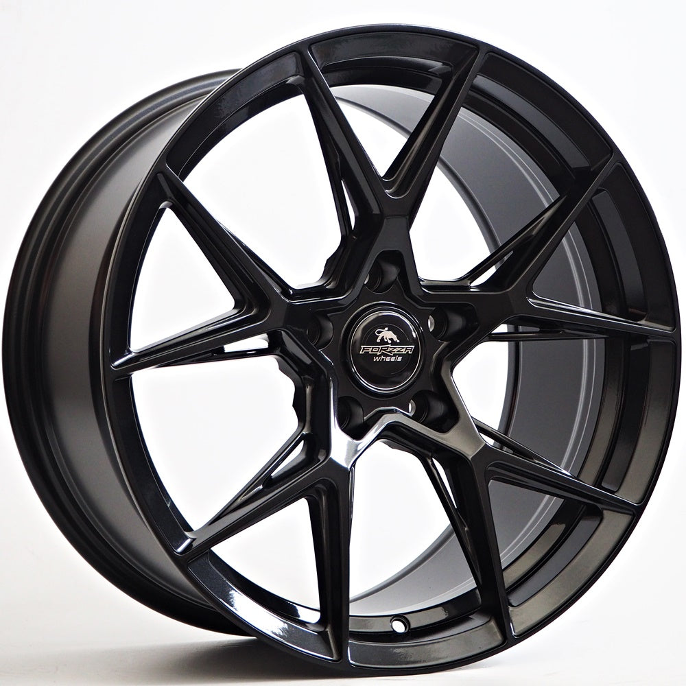 Cerchio in Lega Forzza Oregon 18x8 5x114,3 ET40 73,1 Black Magic
