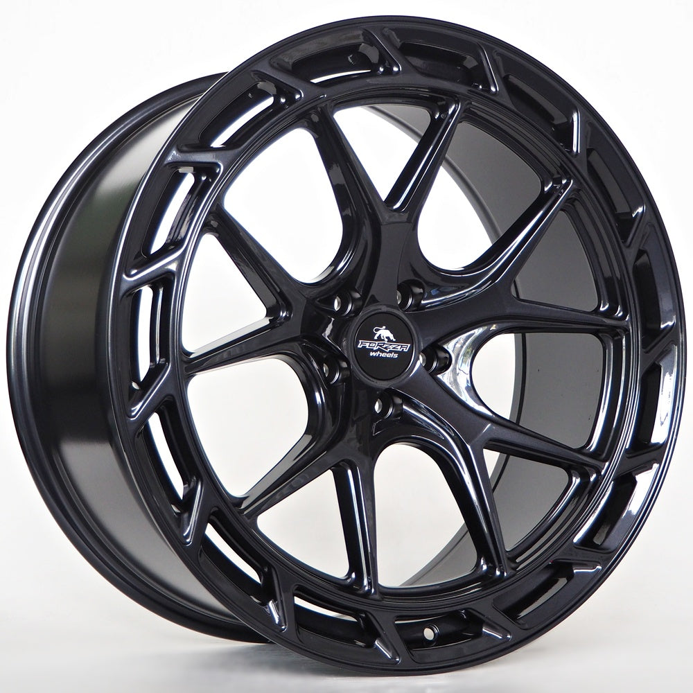 Cerchio in Lega Forzza Saturn 22x10.5 5x112 ET35 66,56 Black Magic