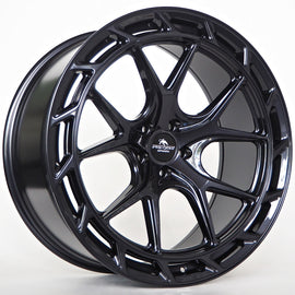 Cerchio in Lega Forzza Saturn 22x10.5 5x112 ET35 66,56 Black Magic
