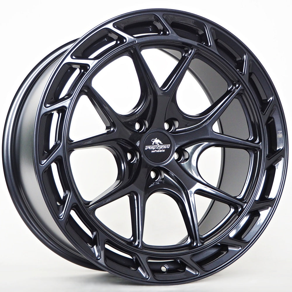 Cerchio in Lega Forzza Saturn 20x10 5x120 ET38 72,56 Black Magic