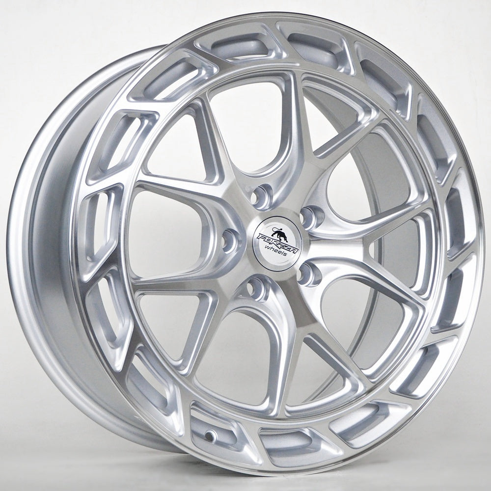 Cerchio in Lega Forzza Saturn 19x8.5 5x112 ET45 CB66.5 Silver Face Machined