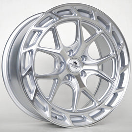 Cerchio in Lega Forzza Saturn 19x8.5 5x112 ET45 CB66.5 Silver Face Machined