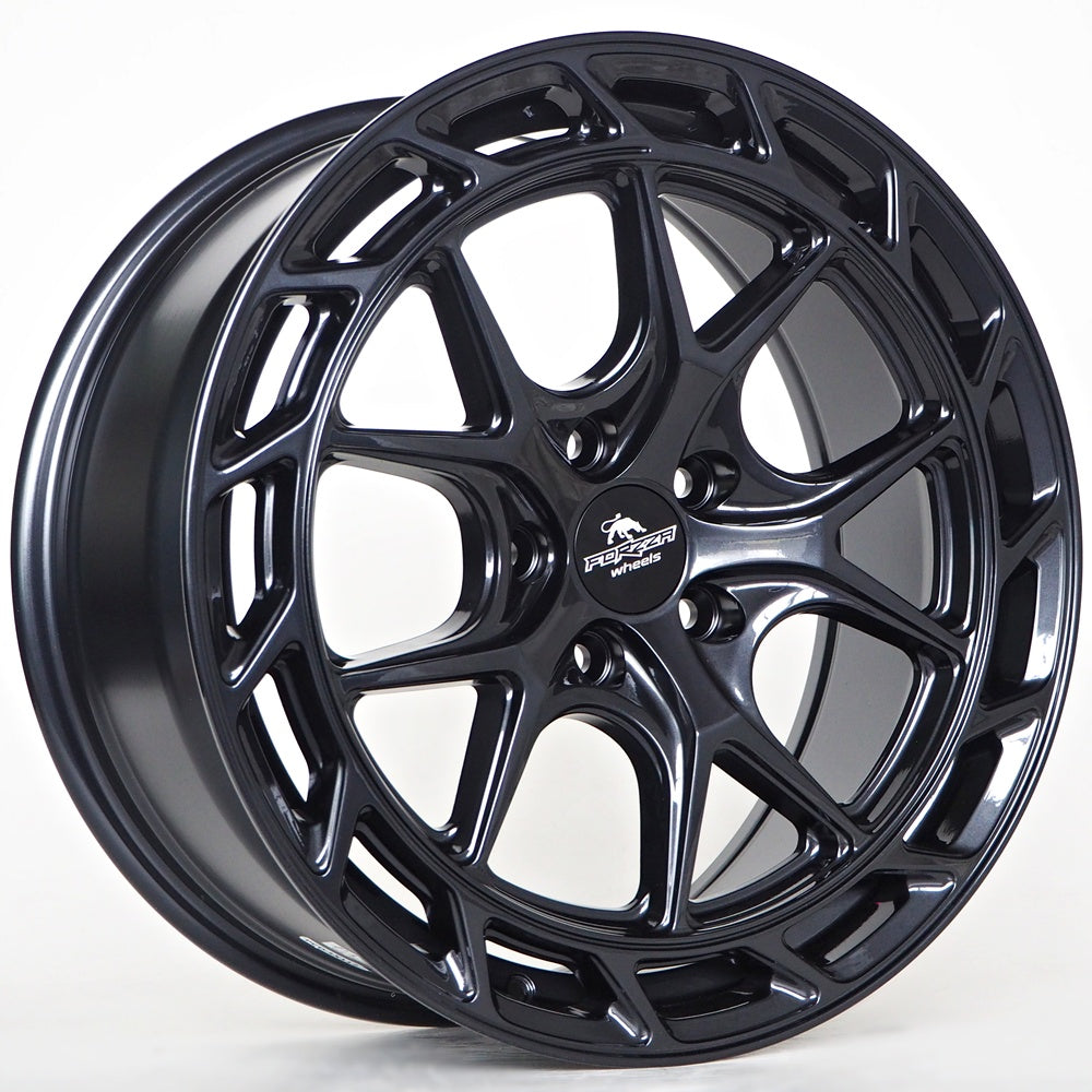 Cerchio in Lega Forzza Saturn 18x8 5x112 ET45 66,5 Black Magic
