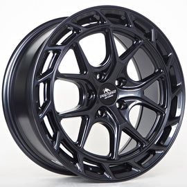 Cerchio in Lega Forzza Saturn 18x8 5x112 ET45 66,5 Black Magic
