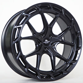 Cerchio in Lega Forzza Saturn 22x9.5 5x112 ET37 66,56 Black Magic