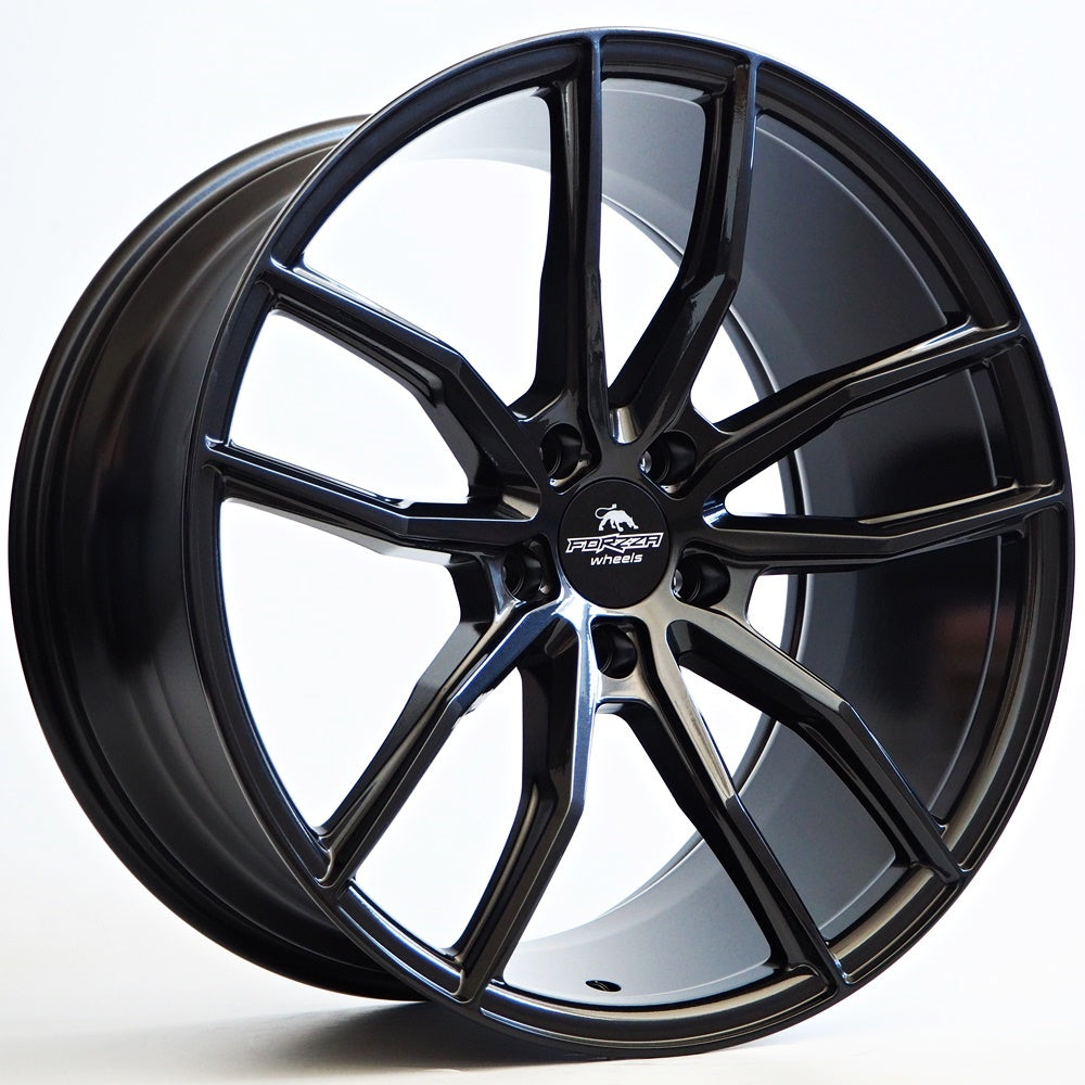 Cerchio in Lega Forzza Sigma 20x10.5 5x114,3 ET40 CB73,1 Black Magic