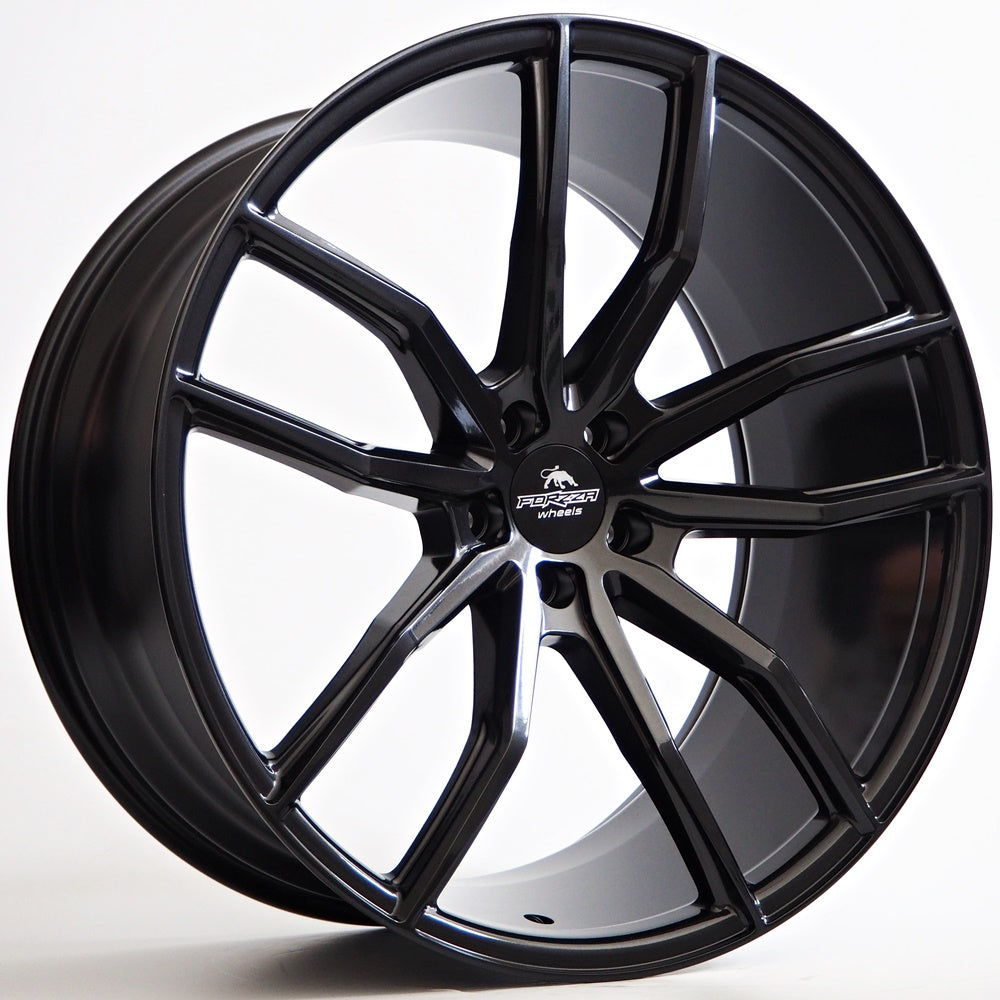 Cerchio in Lega Forzza Sigma 22x10.5 5x120 ET37 74,1 Black Magic