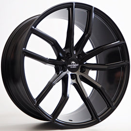 Cerchio in Lega Forzza Sigma 22x10.5 5x120 ET37 74,1 Black Magic