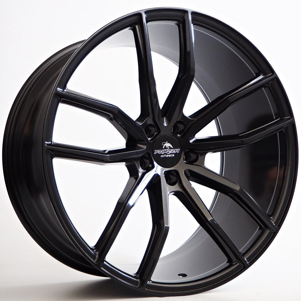 Cerchio in Lega Forzza Sigma 22x11.5 5x120 ET40 74,1 Black Magic