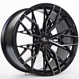 Cerchio in Lega Forzza Spectrum 20x10.5 5x120 ET38 72,56 BFM+ Black Clear Coat