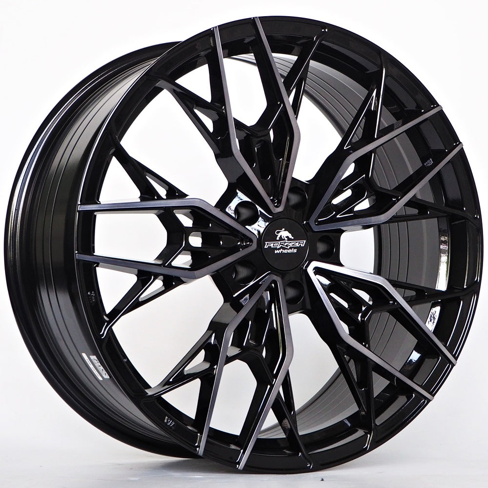Cerchio in Lega Forzza Spectrum 20x9 5x120 ET32 72,56 BFM+ Black Clear Coat