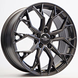 Cerchio in Lega Forzza Titan 18x8 5x110 ET33 65,1 Dark Graphite