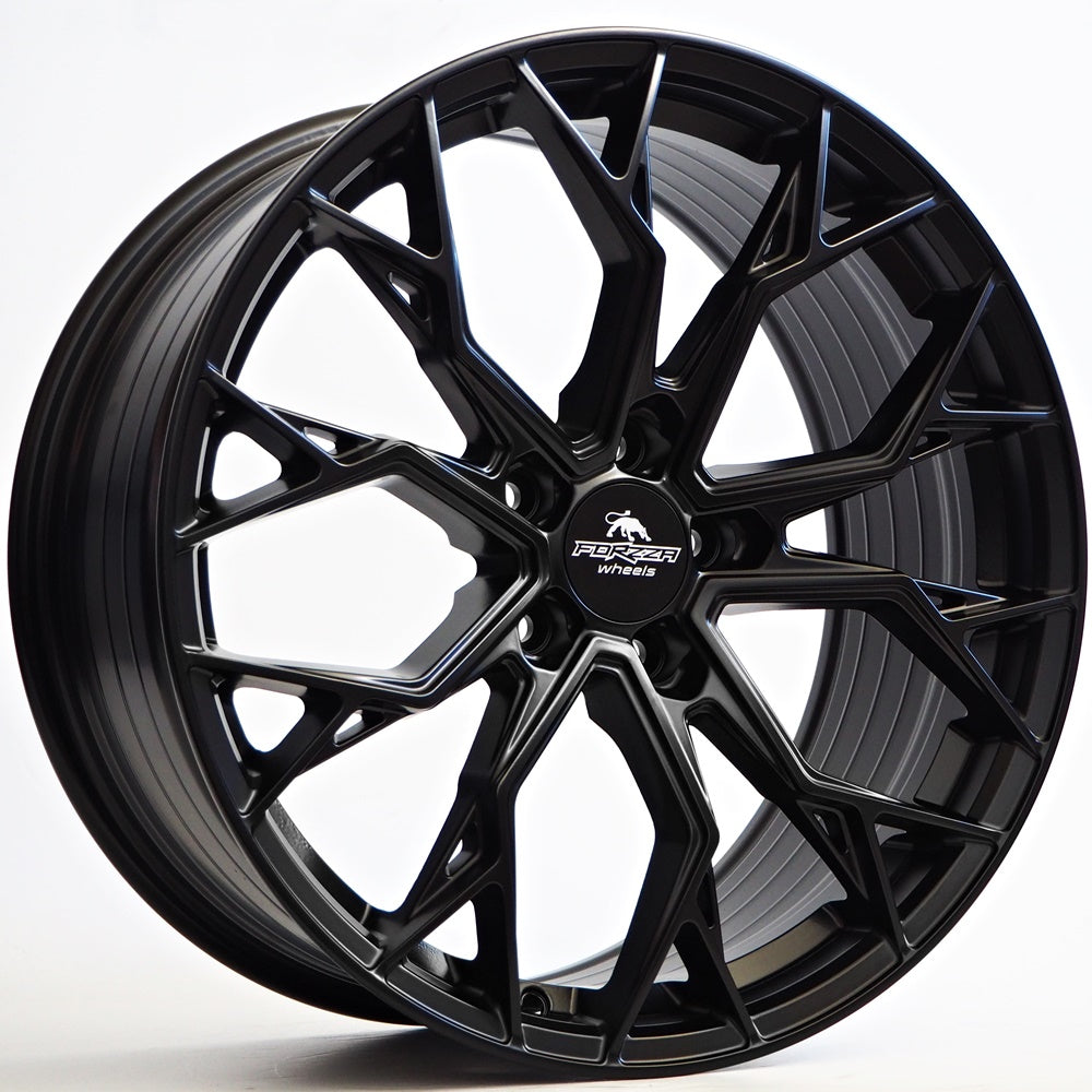 Cerchio in Lega Forzza Titan 18x8 5x110 ET33 65,1 Satin Black