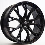 Cerchio in Lega Forzza Titan 18x8 5x110 ET33 65,1 Satin Black