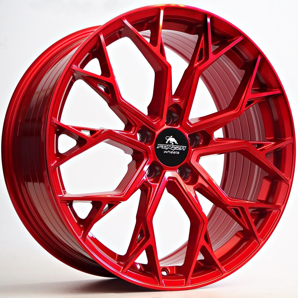 Cerchio in Lega Forzza Titan 18x8 5x114,3 ET40 73,1 Candy Red