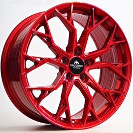 Cerchio in Lega Forzza Titan 18x8 5x114,3 ET40 73,1 Candy Red