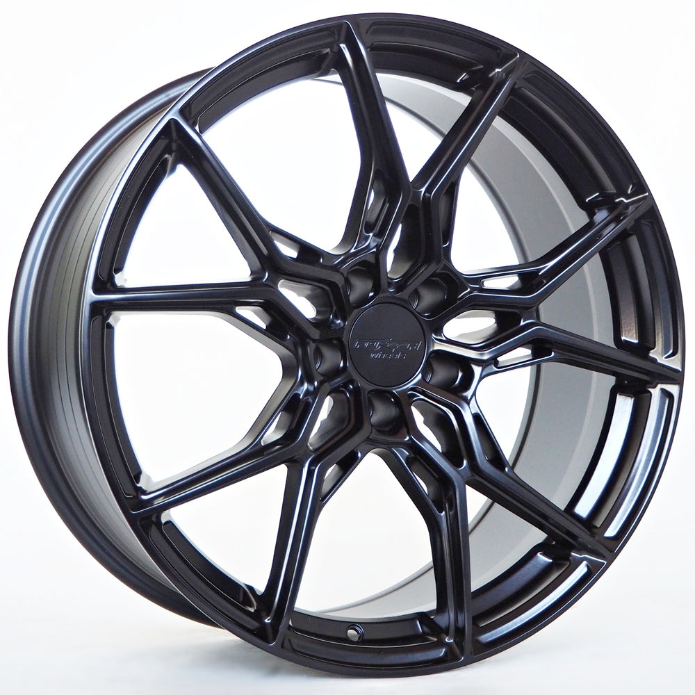 Cerchio in Lega Forzza Toro 20x9 5x112 ET35 CB66.56 Satin Black