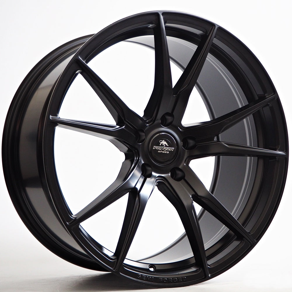 Cerchio in Lega Forzza Ultra 20x10 5x120 ET37 CB72,56 Satin Black