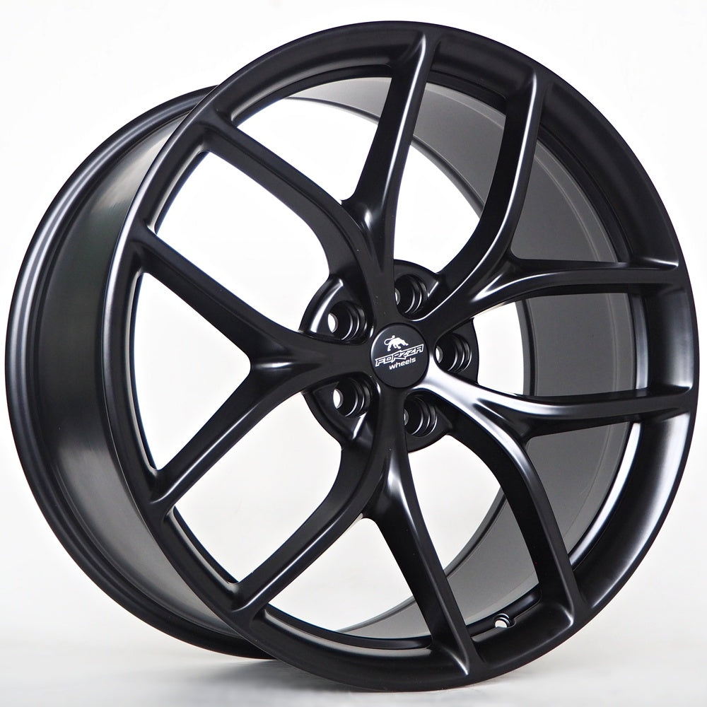 Cerchio in Lega Forzza Urban 21x10.5 5x114,3 ET48 64,15 Satin Black / Max Load 900 kg