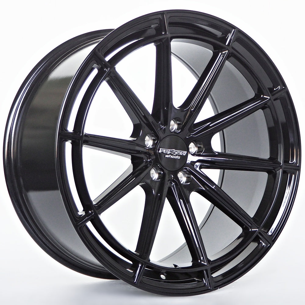 Cerchio in Lega Forzza Vega 20x10 5x112 ET38 CB66.45 Gloss Black