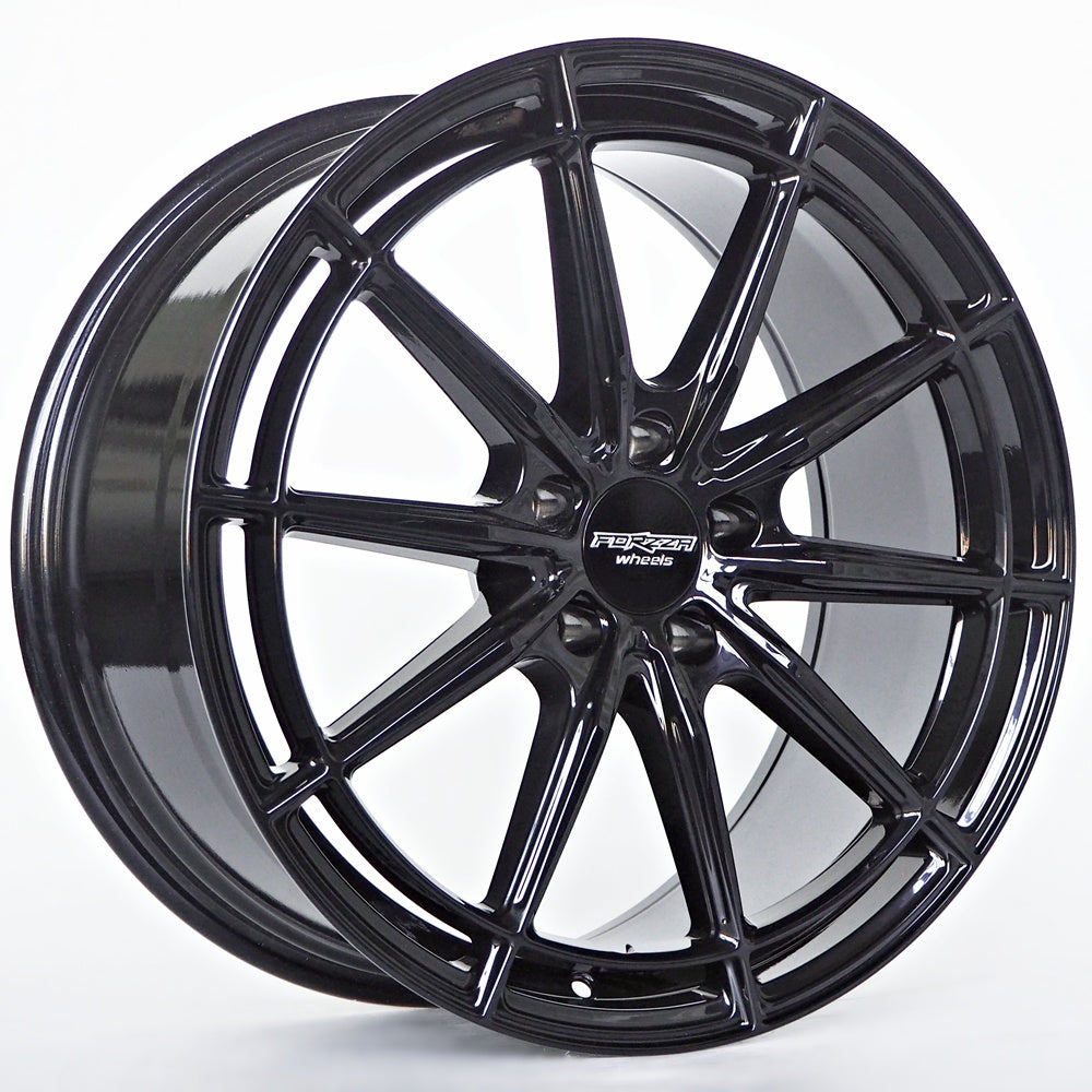 Cerchio in Lega Forzza Vega 19x8 5x112 ET25 CB66.45 Gloss Black