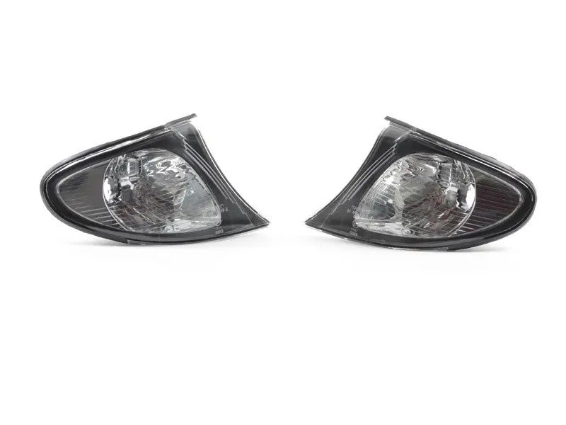 Frecce anteriori DEPO interno nero trasparenti BMW Serie 3 E46 berlina