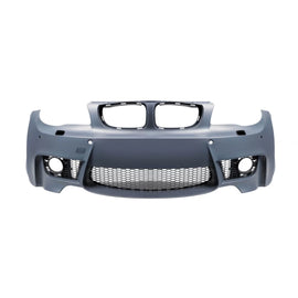 Paraurti anteriore stile 1M per BMW Serie 1 E87 2008-2011 con Fendinebbia, sinistro + destro