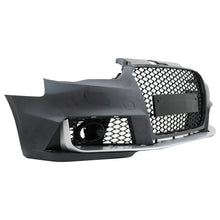 Carica l'immagine nel visualizzatore di Gallery, Paraurti anteriore per Audi A3 8V (2012-2015) berlina cabriolet RS3 design Nero lucido