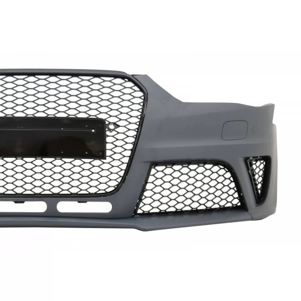 Paraurti anteriore per Audi A4 B8 restyling (2012-2015) con Diffusore paraurti posteriore e Terminali di scarico