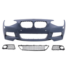 Carica l'immagine nel visualizzatore di Gallery, Paraurti anteriore per BMW Serie 1 F20 F21 (2011-08.2014) M-Technik design