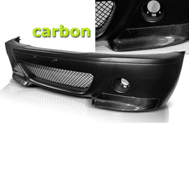 Paraurti anteriore per BMW 3 E46 98-05 Coupe M3 CSL stile con carbonio splitter